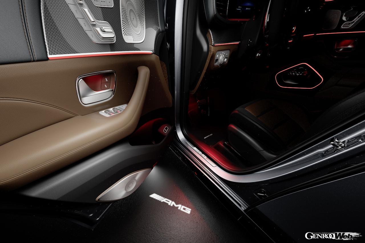 「メルセデス・ベンツ GLS」改良新型のインテリア。