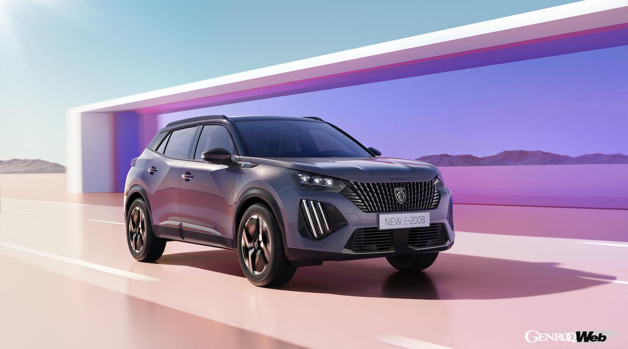 内外装をアップデートした「プジョー 2008」改良新型のエクステリア。