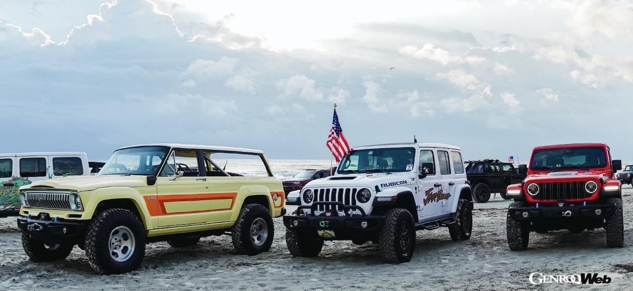 23万人もの来場者と3万台のジープを集めた、ジープ・ファンのためのスペシャルイベント「ジープ・ビーチ2023」。