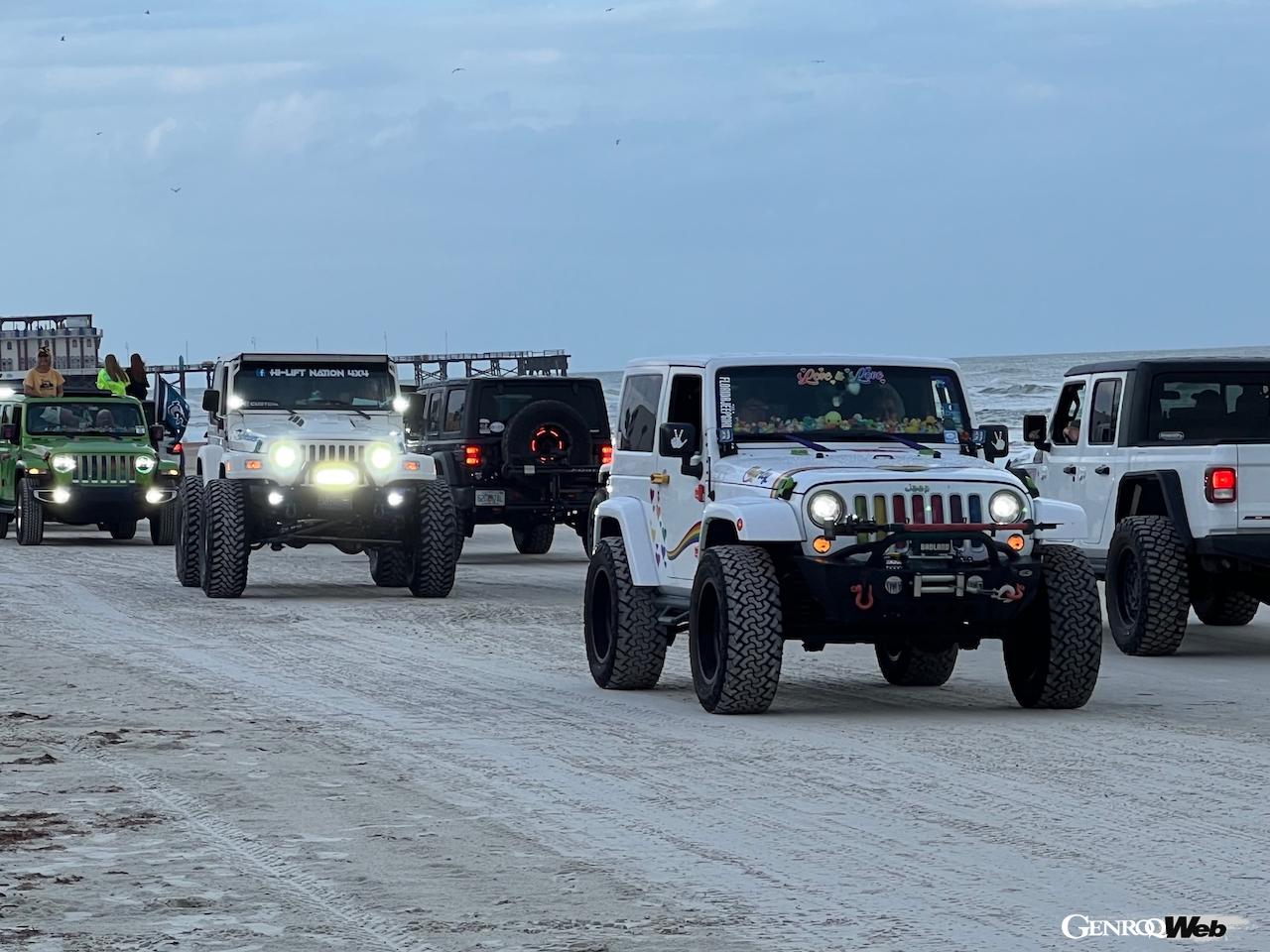 23万人もの来場者と3万台のジープを集めた、ジープ・ファンのためのスペシャルイベント「ジープ・ビーチ2023」。