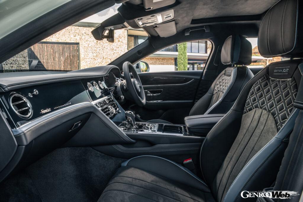 ベントレー ベンテイガ「スピード エディション12」のインテリア。