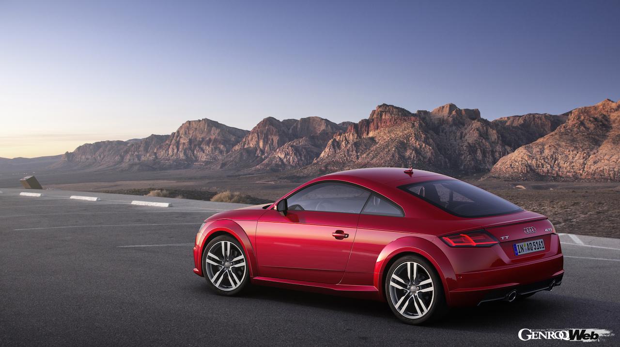 2015年から販売をスタートした3代目「アウディ TT 」。