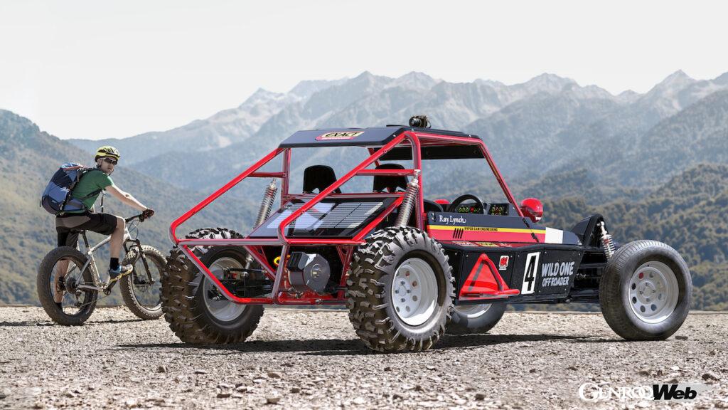 2023年夏から100台限定で発売される、リトルカー・カンパニーの「タミヤ ワイルドワン MAX ローンチエディション」。