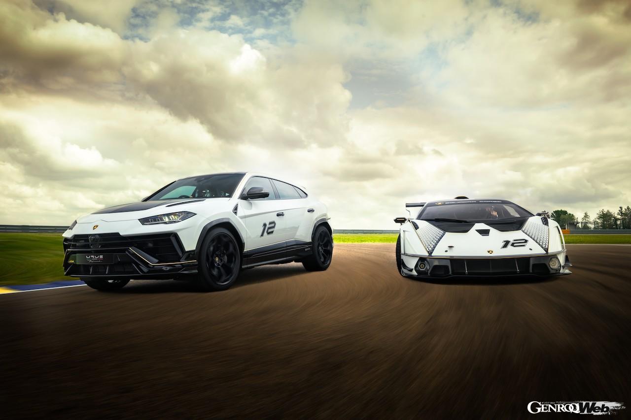 40台のみが製造された「エッセンツァ SCV12」のオーナーのみが購入できる「ウルス ペルフォマンテ」のスペシャルエディションが製造された。