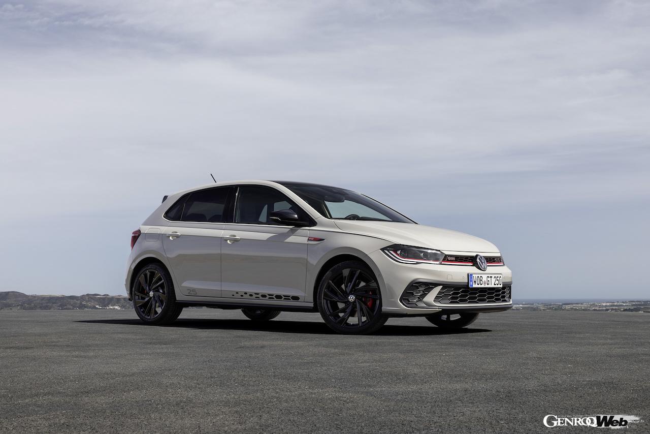 2500台限定「フォルクスワーゲン ポロ GTI エディション25」のエクステリア。