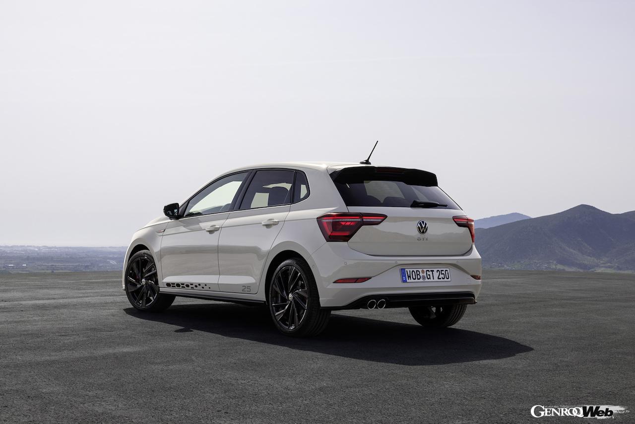 2500台限定「フォルクスワーゲン ポロ GTI エディション25」のエクステリア。