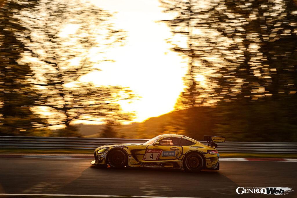 チーム・ビルシュタインとチーム・ゲットスピードのメルセデスAMG GT3が終盤まで3位を争い、チーム・ビルシュタインのメルセデスAMG GT3 4号車が3位表彰台を得た。