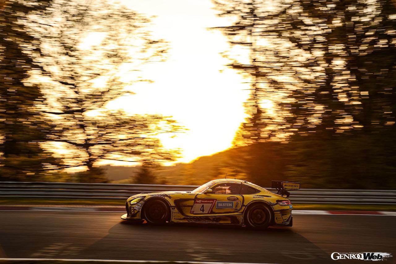 チーム・ビルシュタインとチーム・ゲットスピードのメルセデスAMG GT3が終盤まで3位を争い、チーム・ビルシュタインのメルセデスAMG GT3 4号車が3位表彰台を得た。