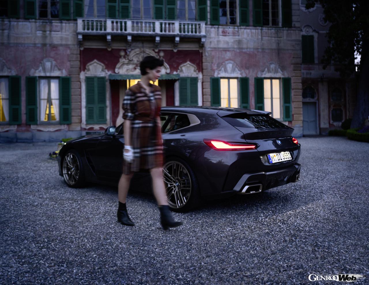 1台限りのワンオフモデルとして製作さえた「BMW コンセプト ツーリングクーペ」のエクステリア。