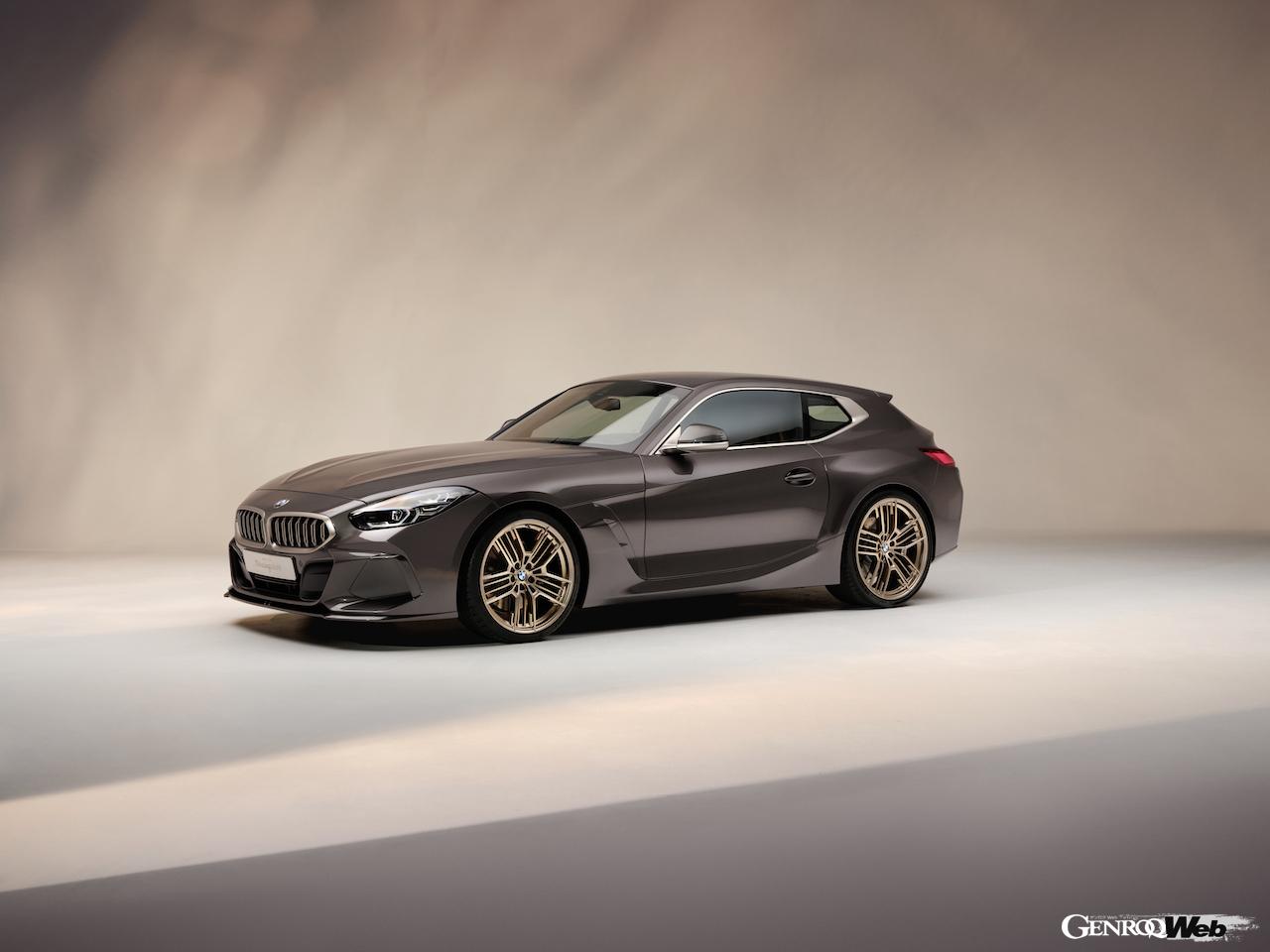 1台限りのワンオフモデルとして製作さえた「BMW コンセプト ツーリングクーペ」のエクステリア。