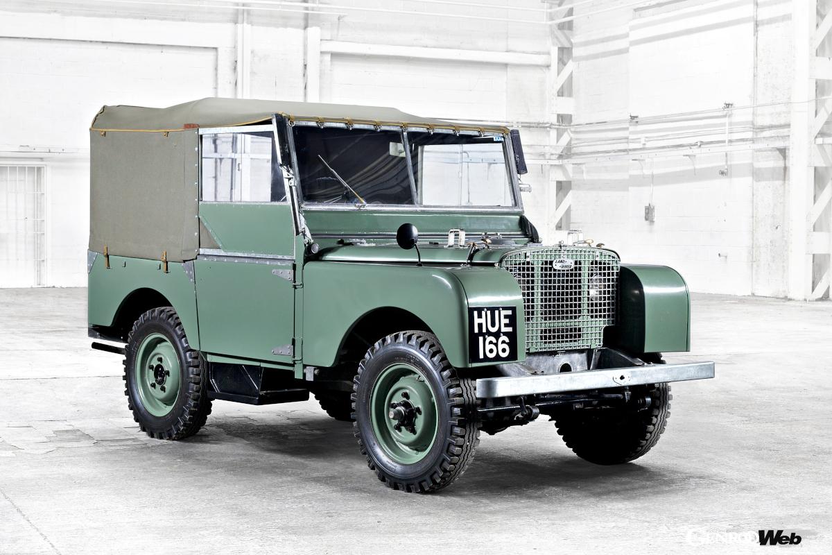 1948年型のランドローバー プリプロダクション シリーズ1の第1号車。1948年型のランドローバー プリプロダクション シリーズ1の第1号車。