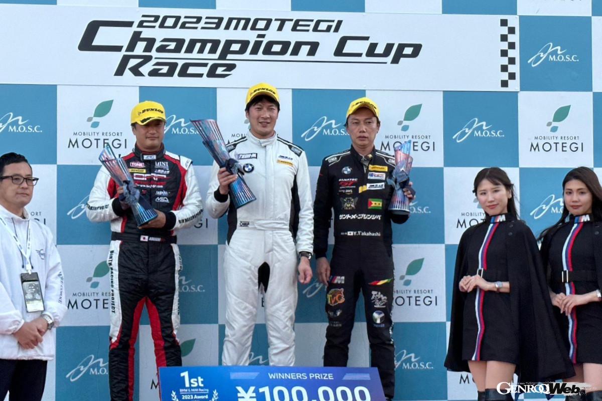 予選、決勝2レース、さらにベストラップも記録したことで、フルポイントとなる118点を加算した水元。だが、次戦となる富士スピードウェイでは前述の「BoP」により最高出力420PSでの出走となる。