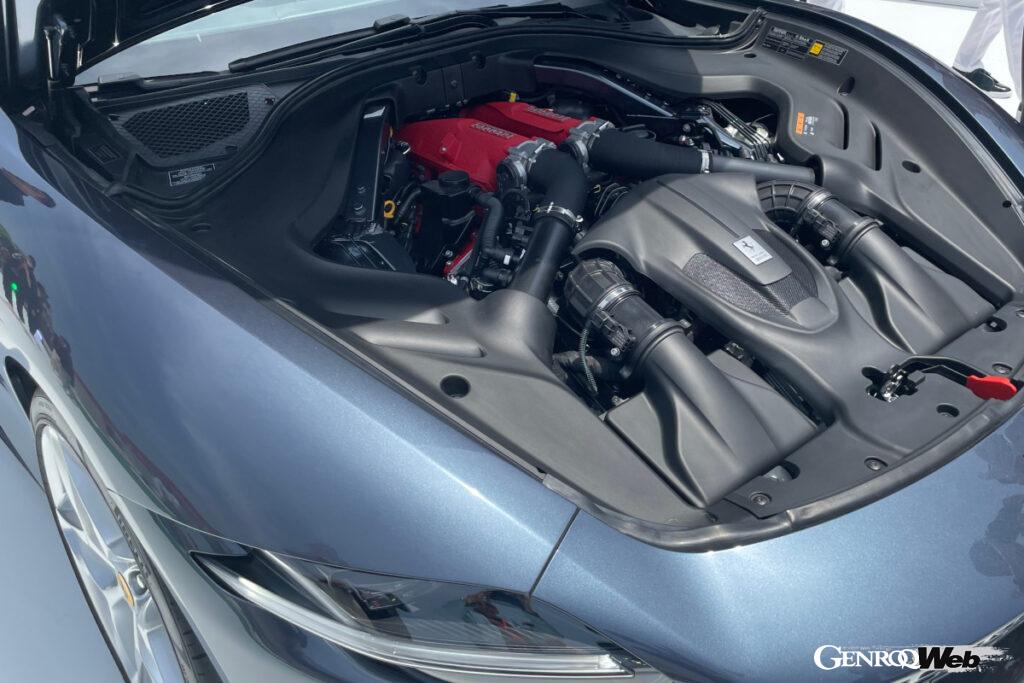 最高出力620PSを発揮する、3.9リッターV8ツインターボは、市街地や高速道路など、使用環境を選ばず爽快なパワーデリバリーを実現している。