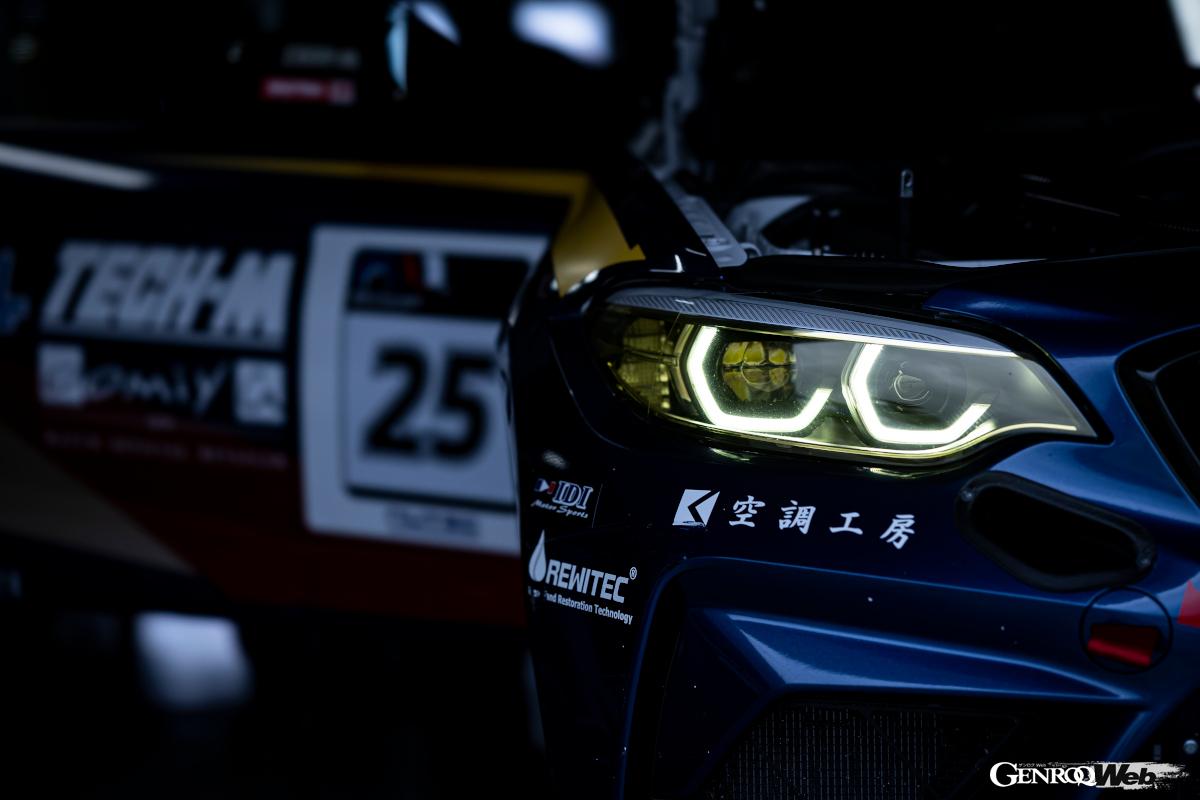 今回のFSWは雨予報だったが、TECH-M Racingは3種類のドライ用セッティングをプラクティスで用意した。秋にもう1戦富士で開催される第5ラウンドを想定したのだ。