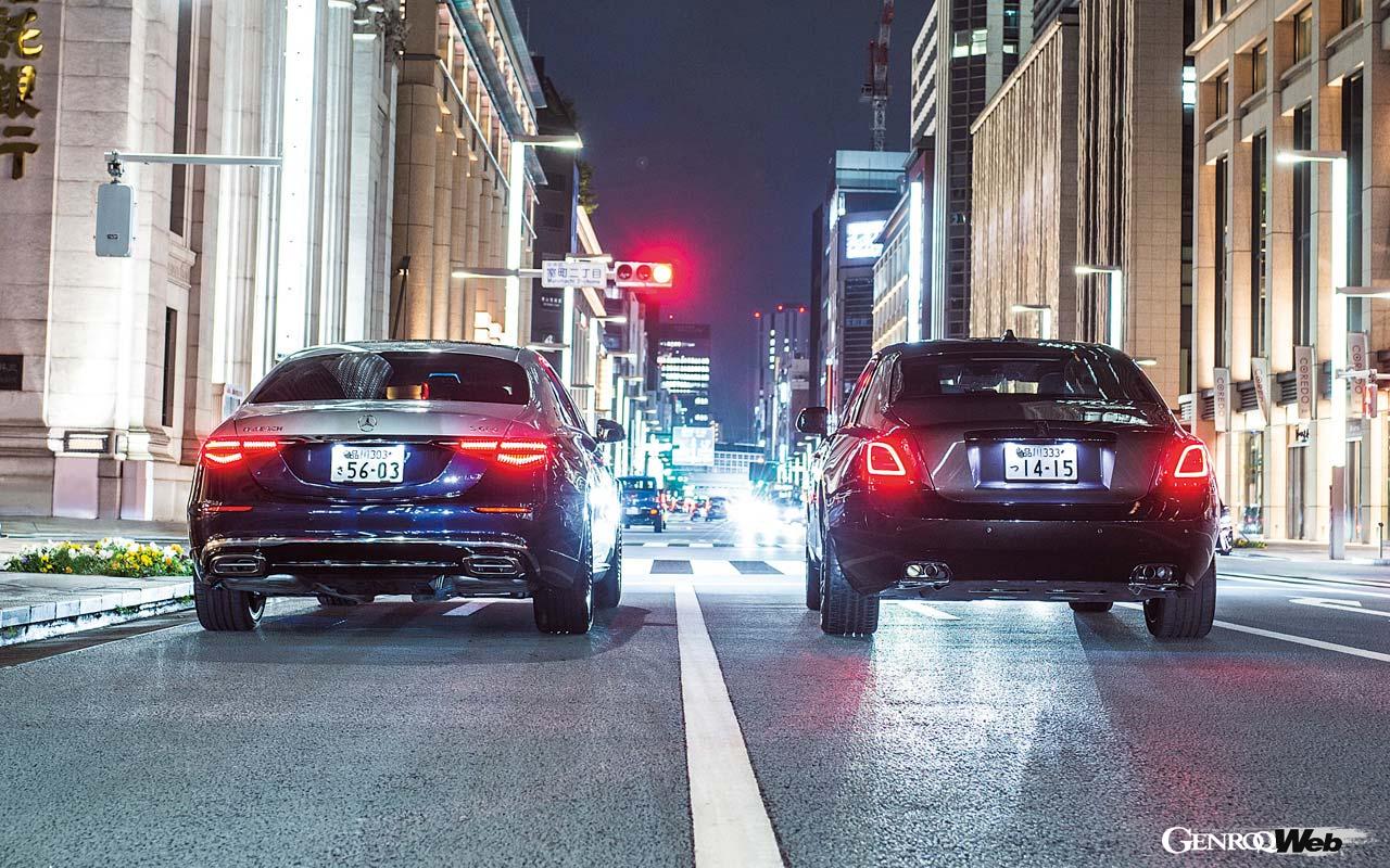 V12エンジンを搭載する2台はラグジュアリーカーの代表選手でもある。