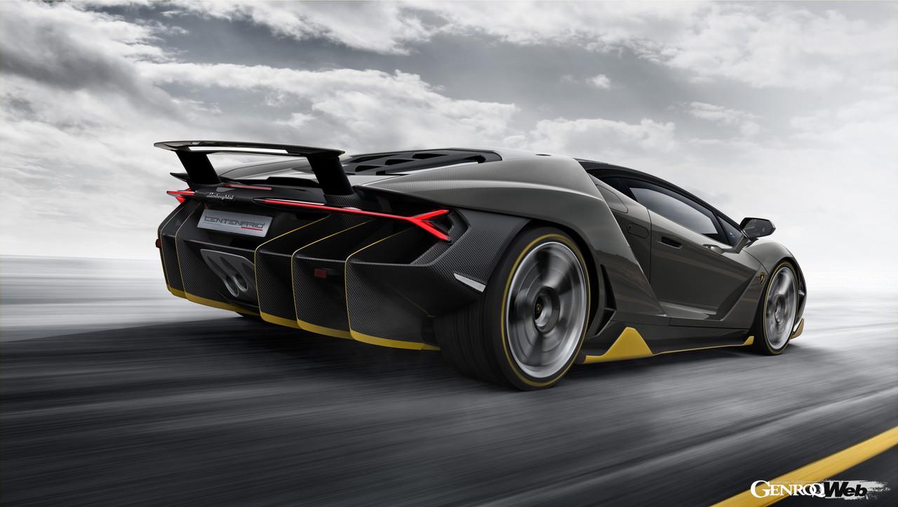 【ランボルギーニ ヒストリー】カーボンボディパネルで武装した限定モデル、チェンテナリオ