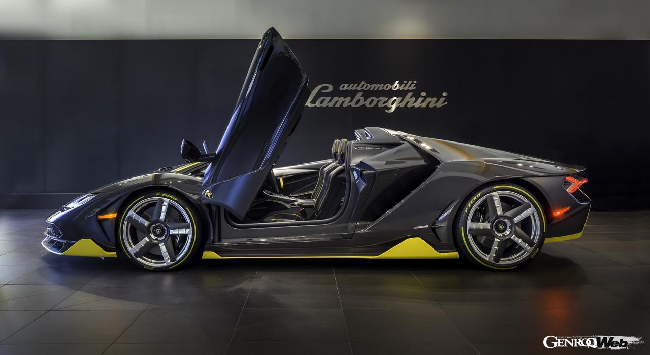 【ランボルギーニ ヒストリー】カーボンボディパネルで武装した限定モデル、チェンテナリオ