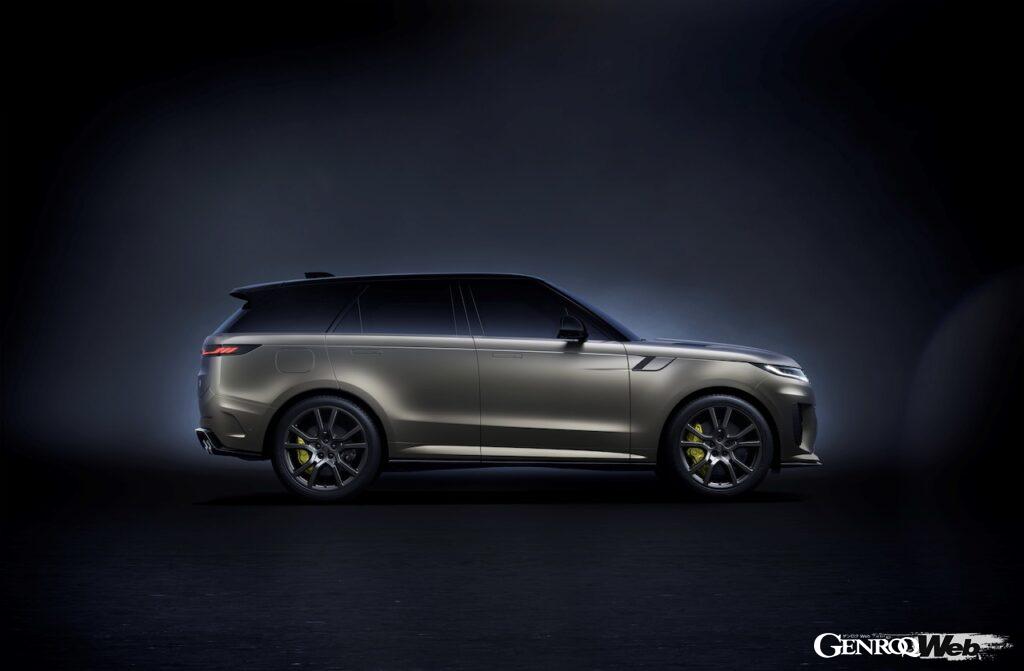 レンジローバースポーツ史上最速のスポーツモデル「レンジローバースポーツ SV」のエクステリア。