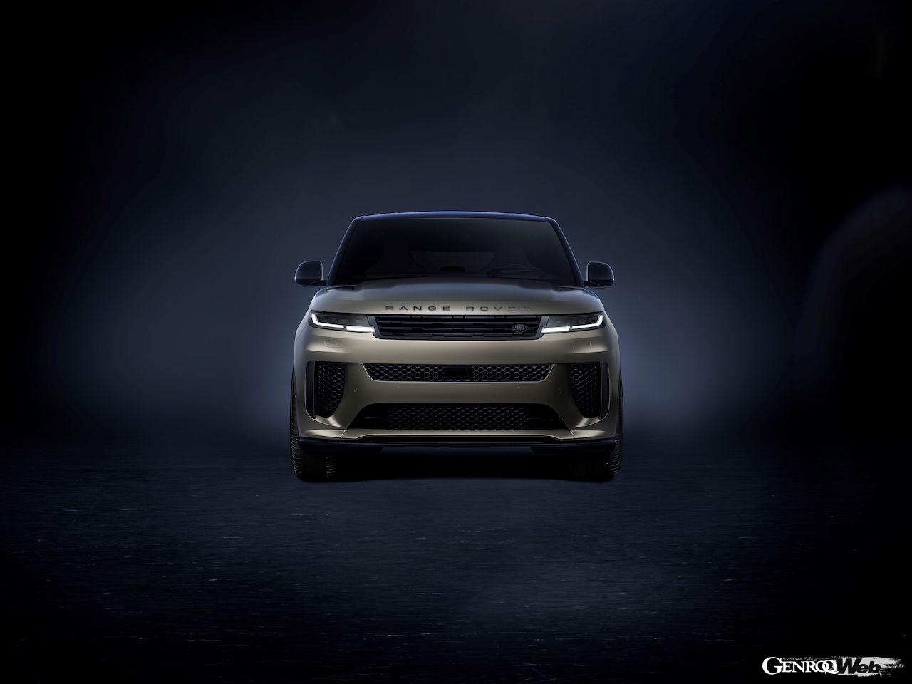 レンジローバースポーツ史上最速のスポーツモデル「レンジローバースポーツ SV」のエクステリア。