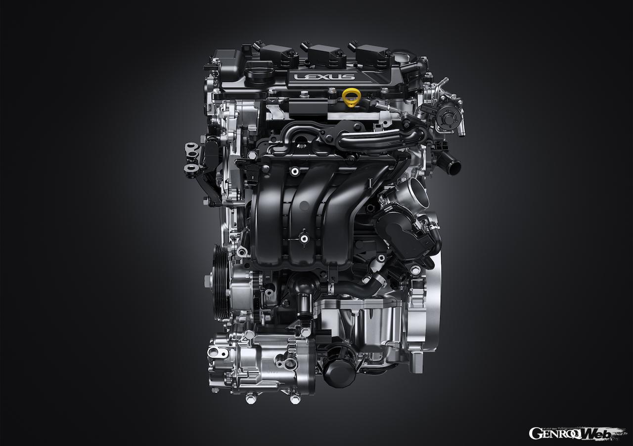 新型コンパクトラグジュアリーSUV「レクサス LBX」のハイブリッドパワートレイン。