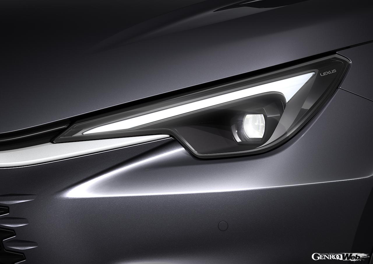 新型コンパクトラグジュアリーSUV「レクサス LBX」のエクステリア。