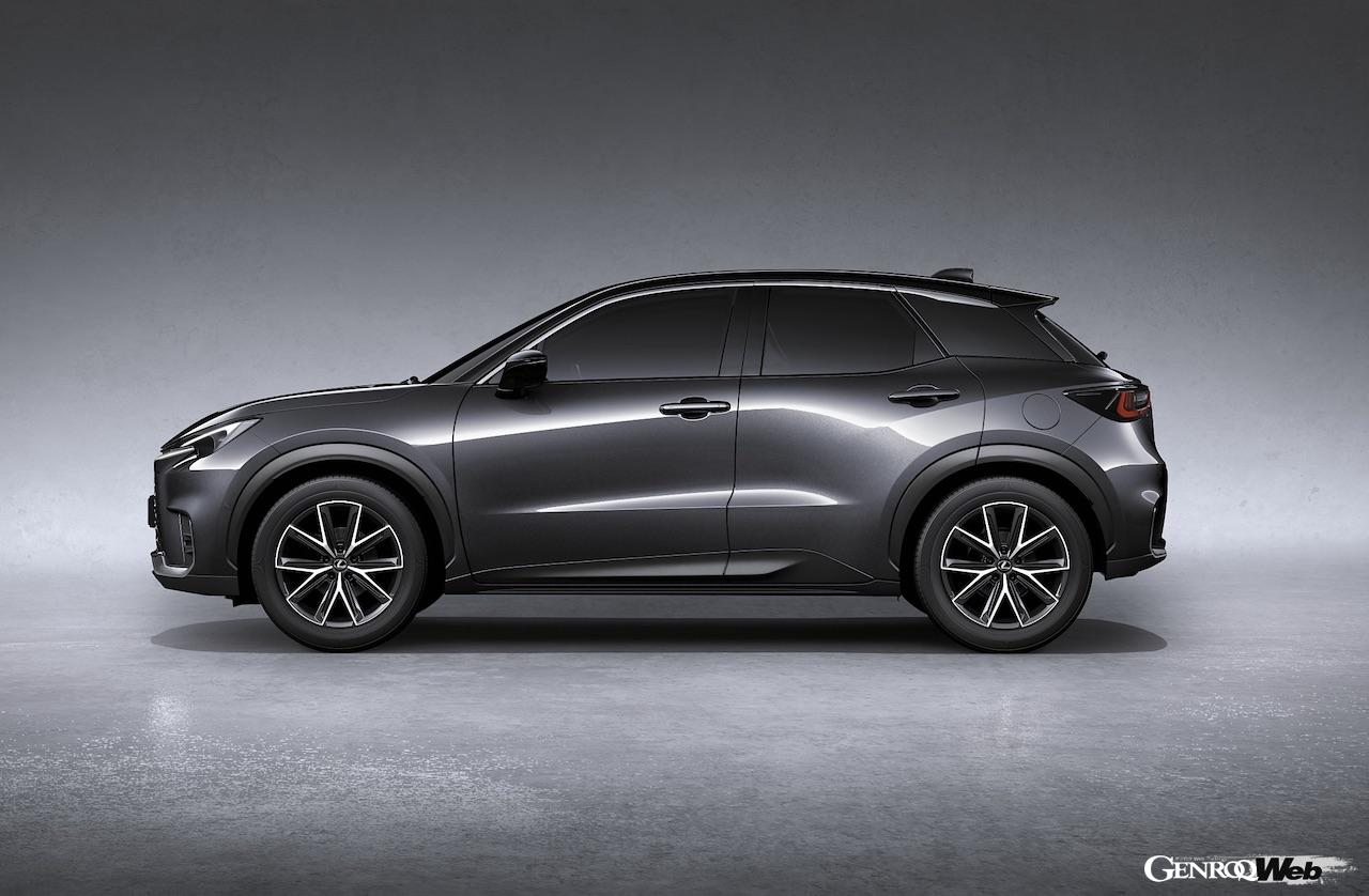 新型コンパクトラグジュアリーSUV「レクサス LBX」のエクステリア。