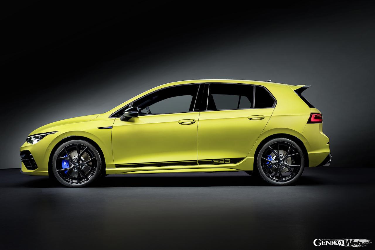 333台が限定販売される「フォルクスワーゲン ゴルフR 333 リミテッド・エディション」のエクステリア。