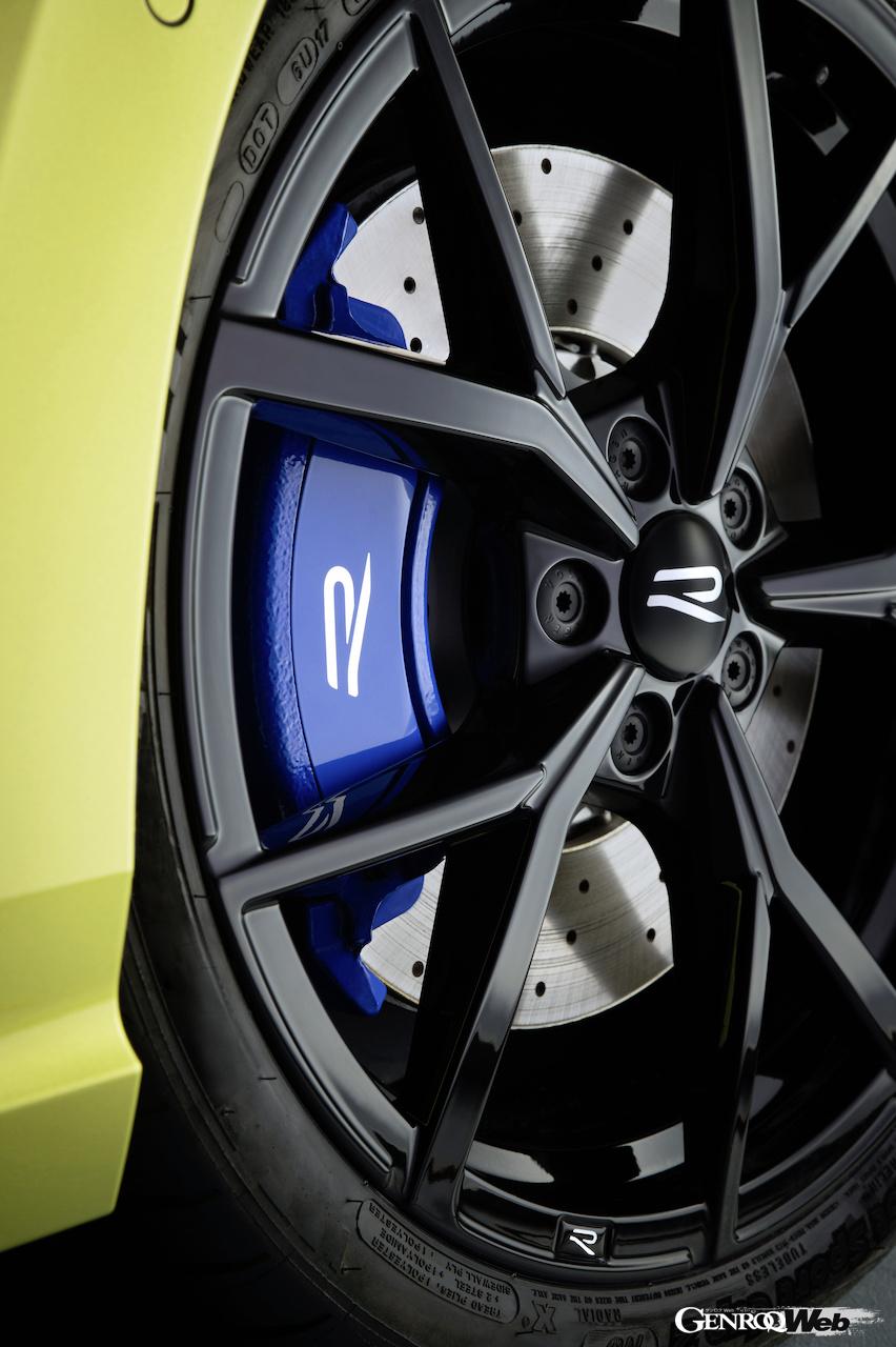 333台が限定販売される「フォルクスワーゲン ゴルフR 333 リミテッド・エディション」のホイール。