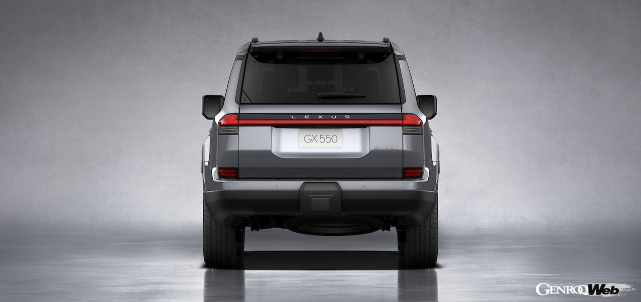 3代目に進化したラグジュアリーオフローダー新型「レクサス GX」のエクステリア。