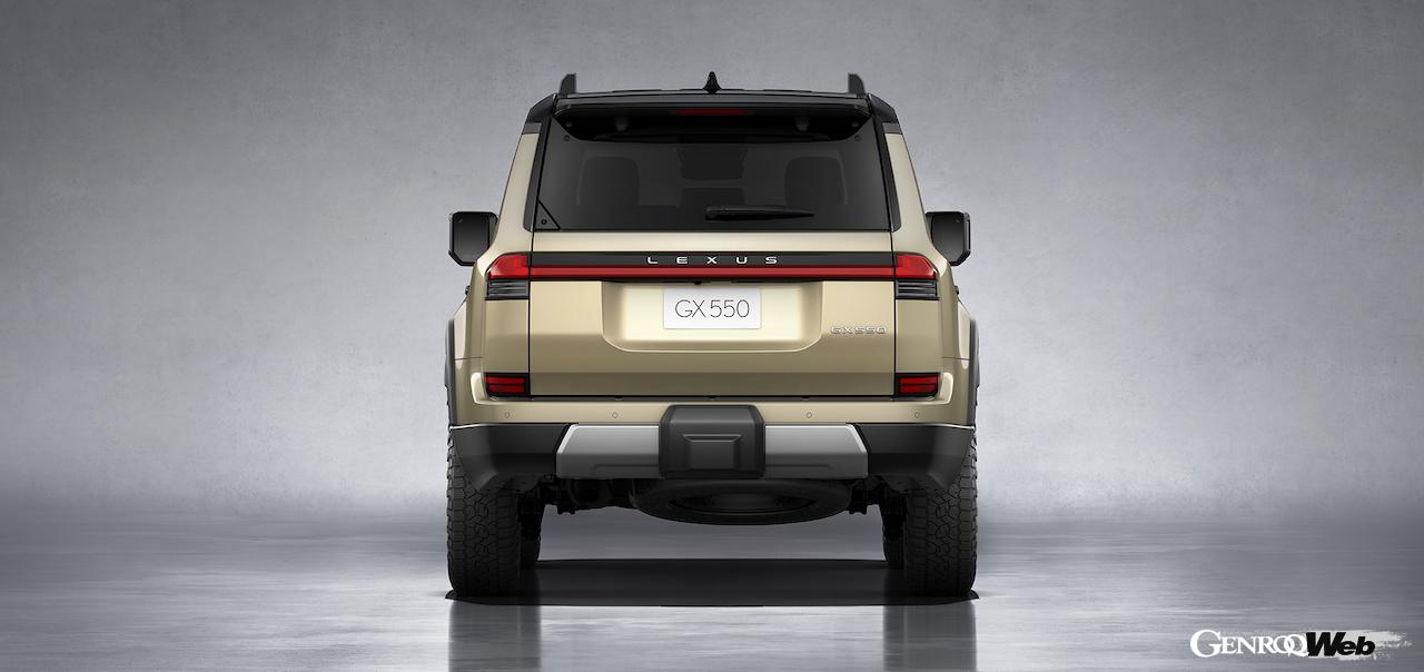 3代目に進化したラグジュアリーオフローダー新型「レクサス GX」のエクステリア。