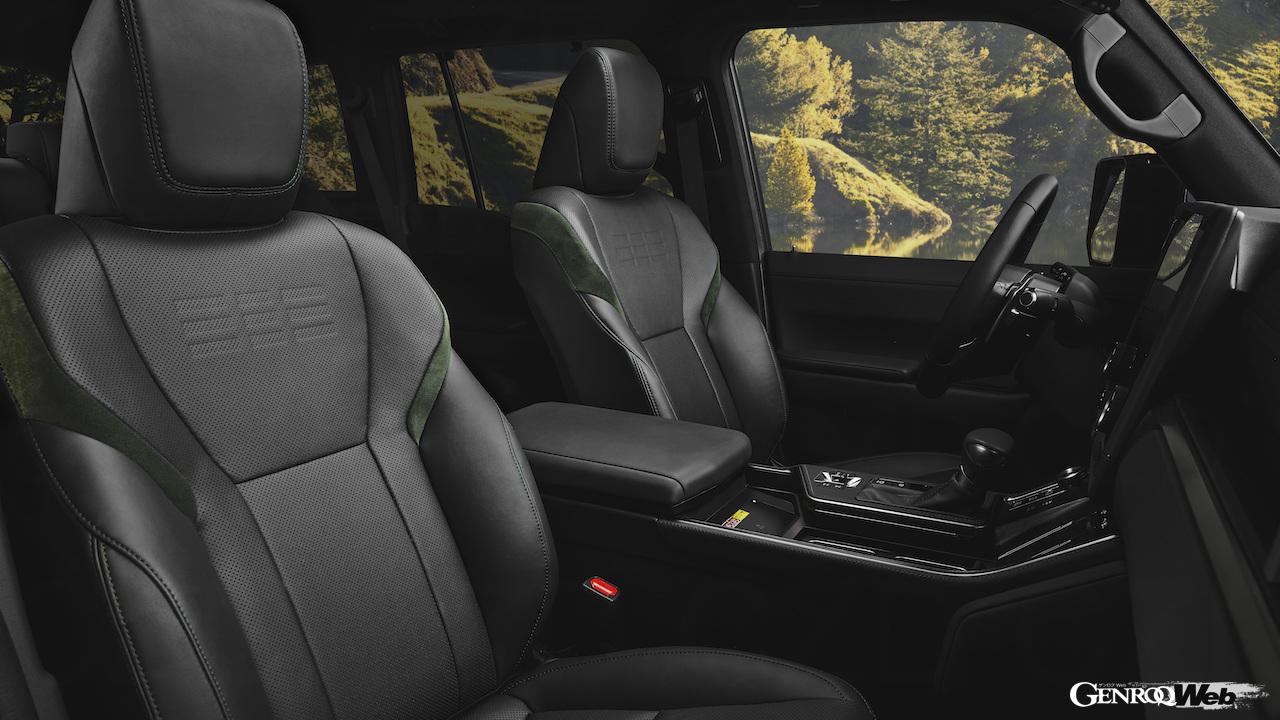 3代目に進化したラグジュアリーオフローダー新型「レクサス GX」のインテリア。