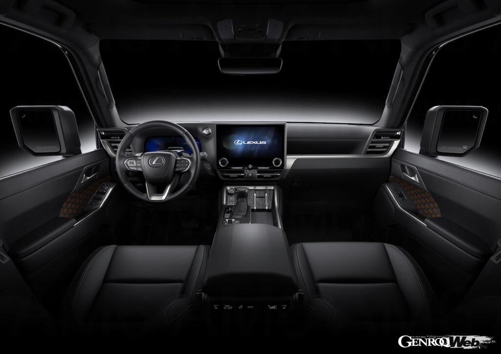 3代目に進化したラグジュアリーオフローダー新型「レクサス GX」のインテリア。