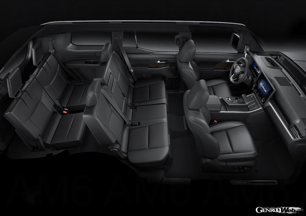 3代目に進化したラグジュアリーオフローダー新型「レクサス GX」のインテリア。