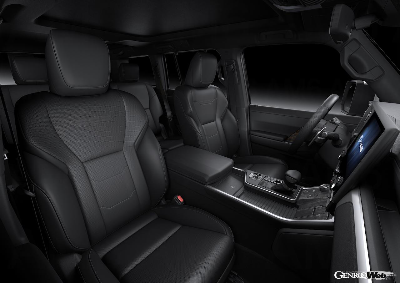 3代目に進化したラグジュアリーオフローダー新型「レクサス GX」のインテリア。