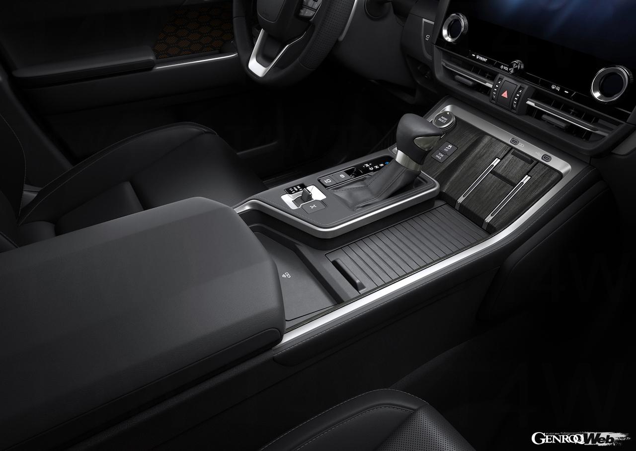 3代目に進化したラグジュアリーオフローダー新型「レクサス GX」のインテリア。