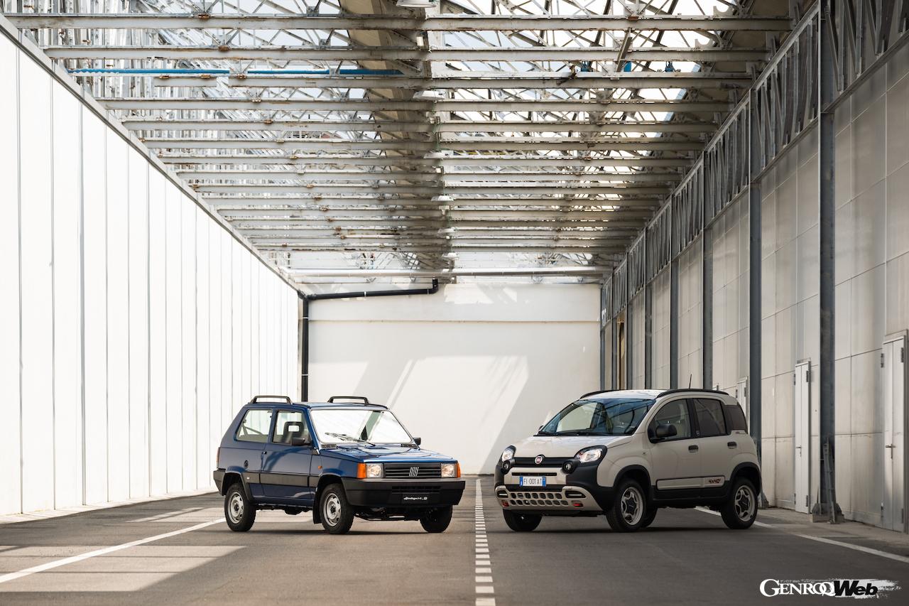 フィアットは、コンパクト4WDのパイオニア「パンダ 4x4」のデビュー40周年を記念したスペシャルエディション「パンダ 4x40°」を発表した。