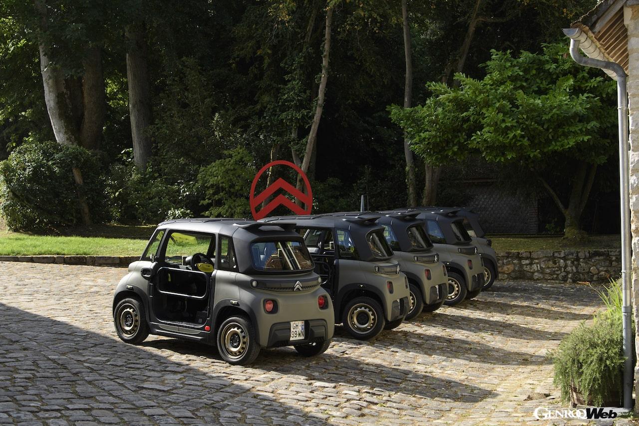 開放型ドアとデタッチャブルルーフを採用した、限定仕様「シトロエン マイ アミ バギー」。