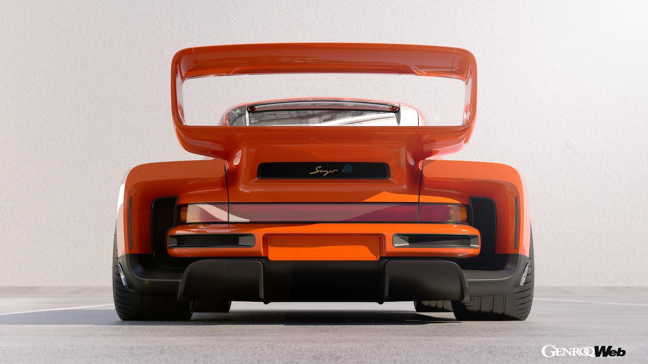 「ポルシェ 911 リイマジネイテッド by シンガー DLS ターボ」のエクステリア。