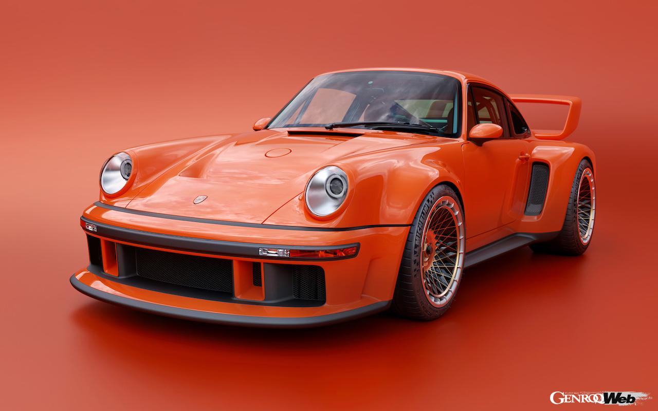 「ポルシェ 911 リイマジネイテッド by シンガー DLS ターボ」のエクステリア。