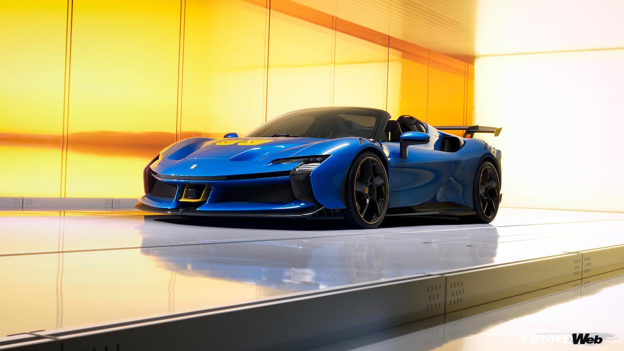 「フェラーリ SF90 XX スパイダー」のエクステリア。