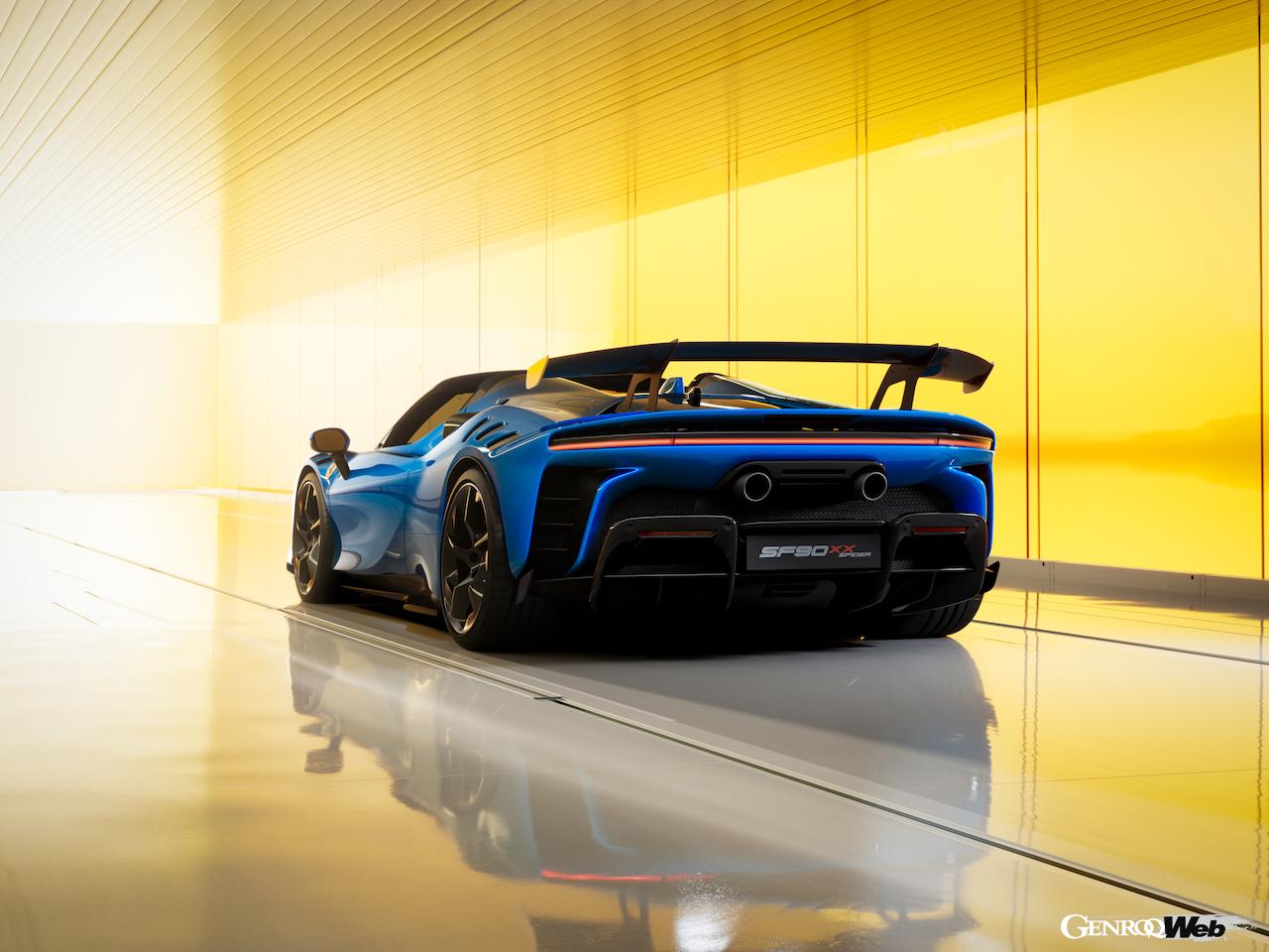 「フェラーリ SF90 XX スパイダー」のエクステリア。