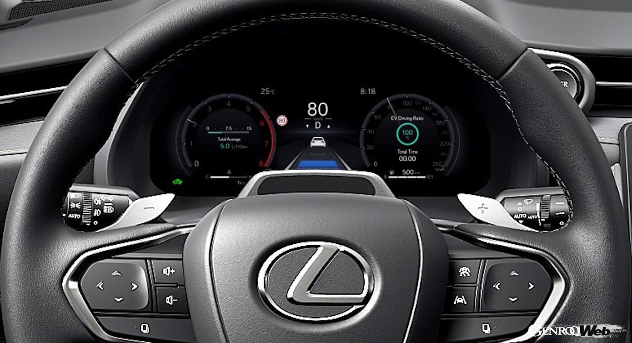 新型コンパクトラグジュアリーSUV「レクサス LBX」のインテリア。