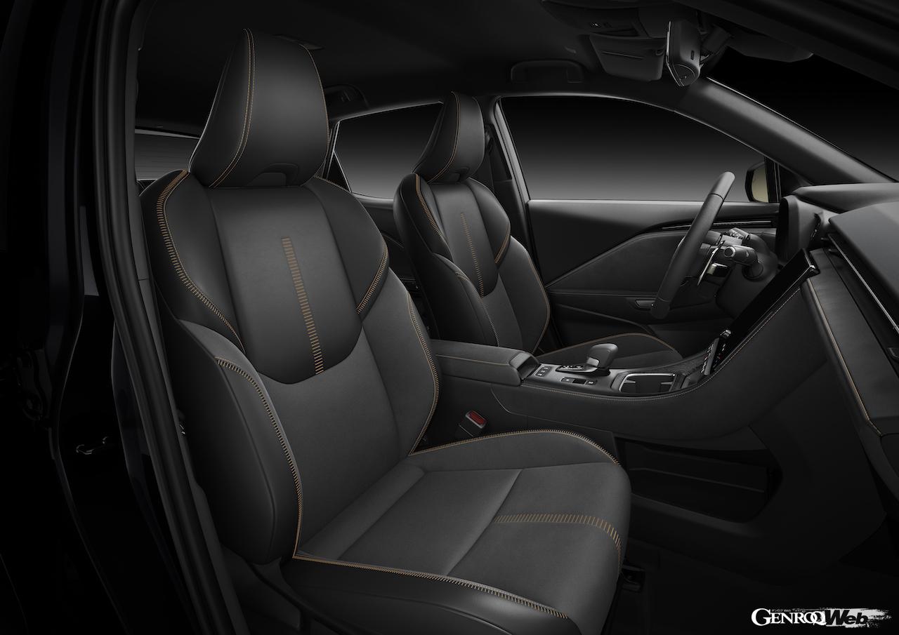 新型コンパクトラグジュアリーSUV「レクサス LBX」のインテリア。