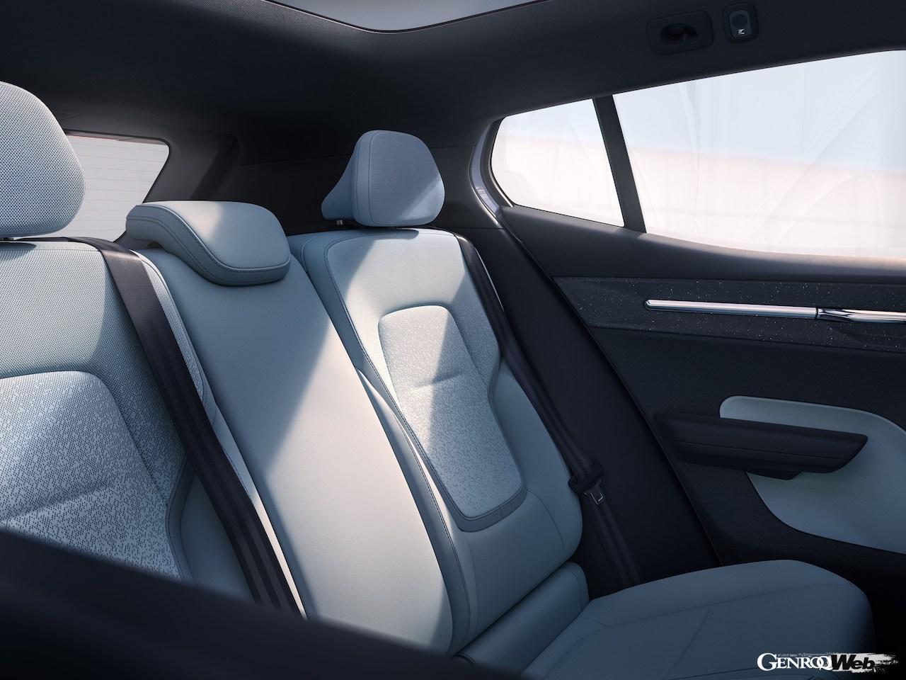 新型フル電動コンパクトプレミアムSUV「EX30」のインテリア。