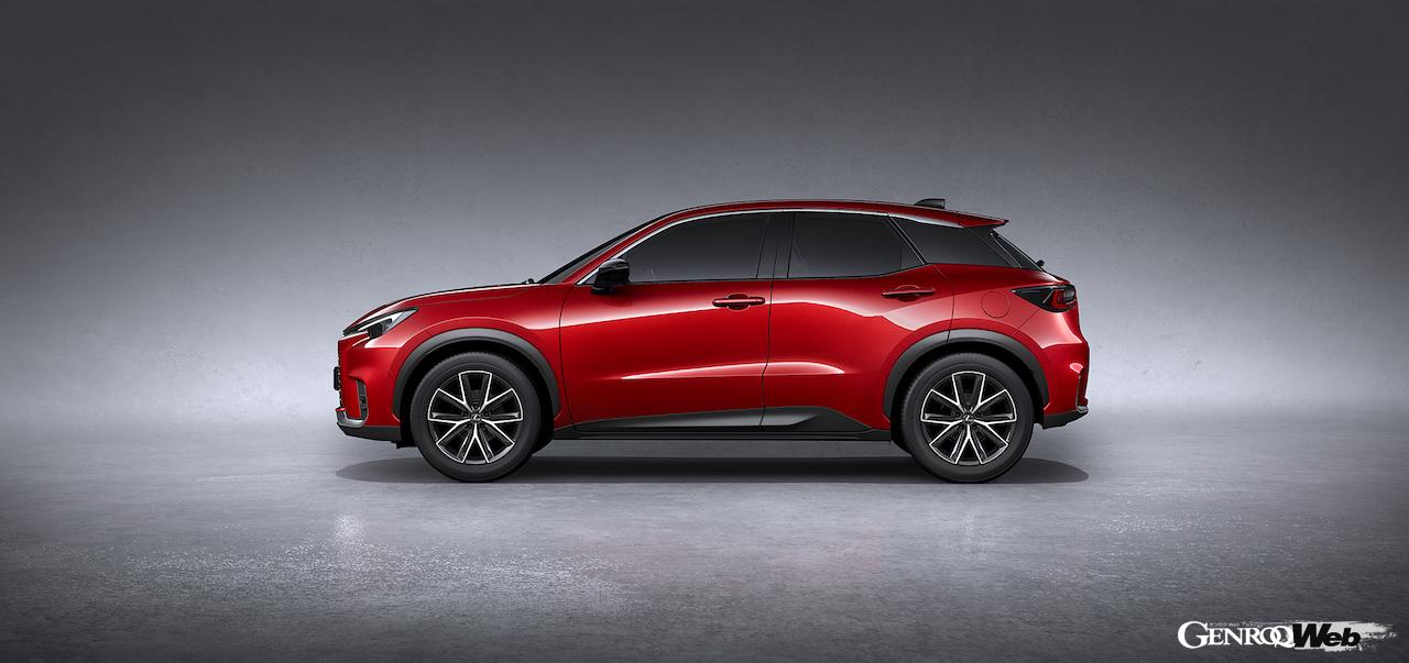 新型コンパクトラグジュアリーSUV「レクサス LBX」のエクステリア。