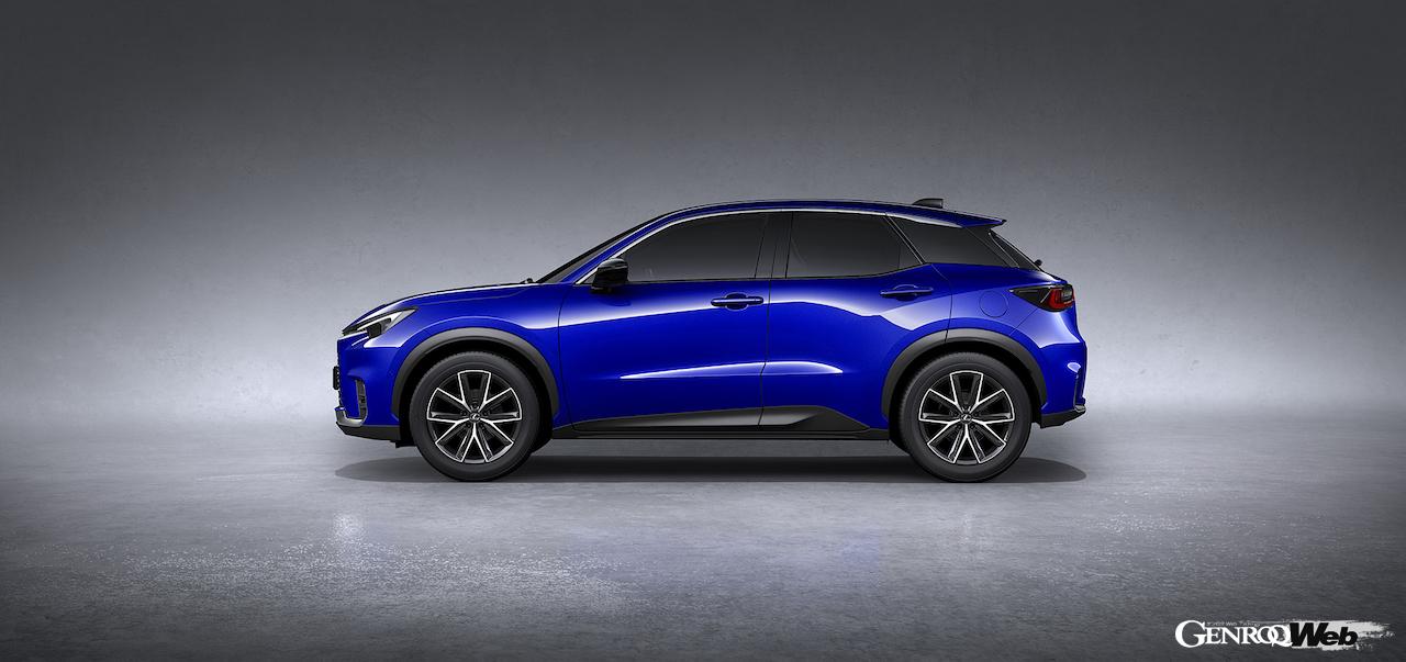 新型コンパクトラグジュアリーSUV「レクサス LBX」のエクステリア。