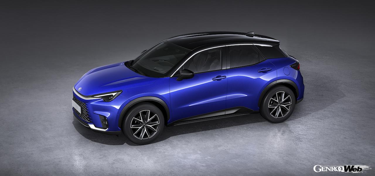 新型コンパクトラグジュアリーSUV「レクサス LBX」のエクステリア。