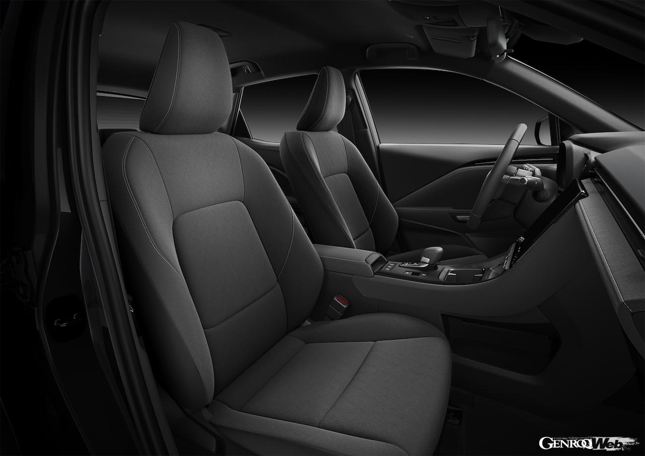 新型コンパクトラグジュアリーSUV「レクサス LBX」のインテリア。