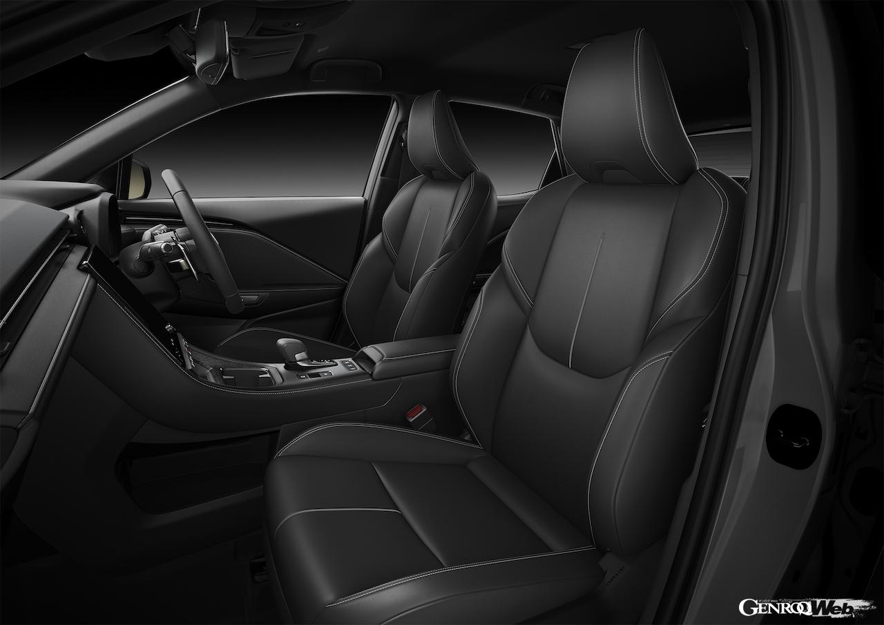 新型コンパクトラグジュアリーSUV「レクサス LBX」のインテリア。