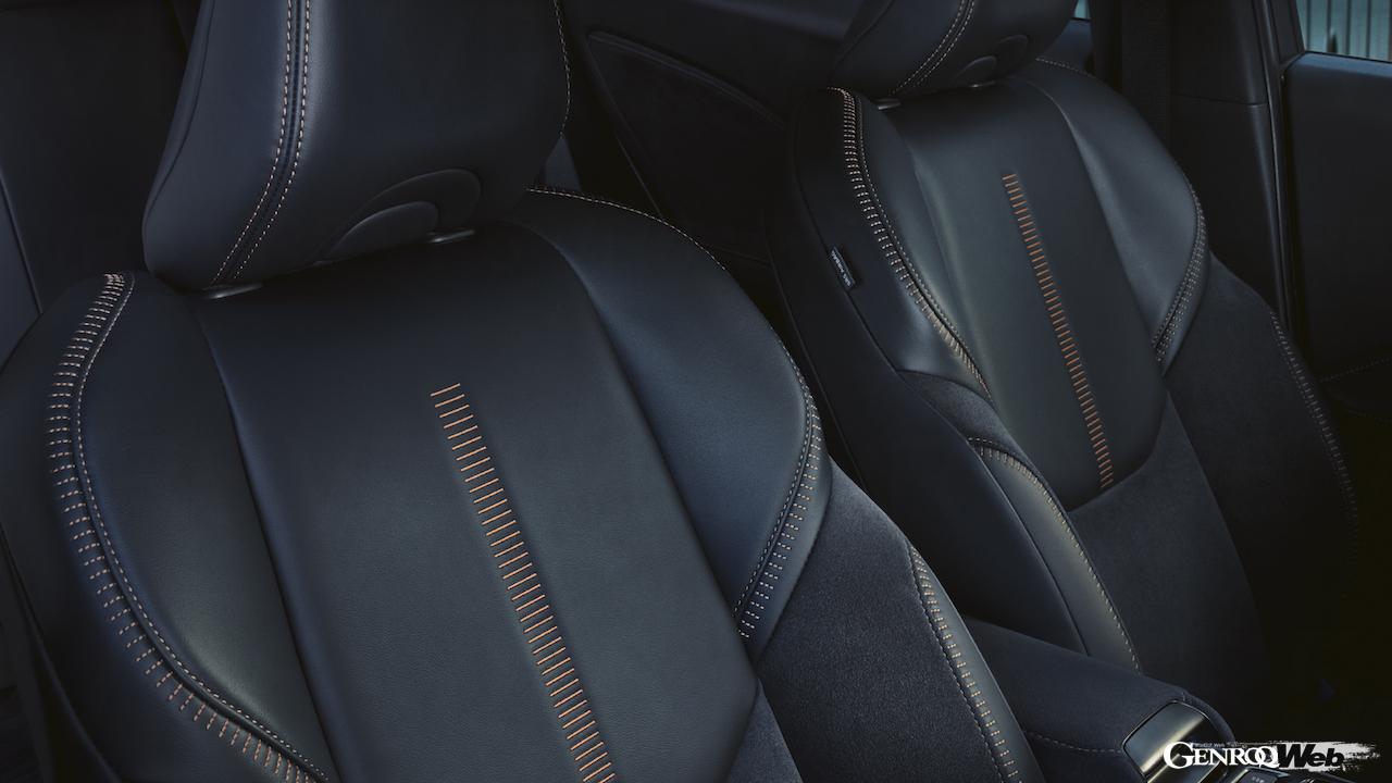 新型コンパクトラグジュアリーSUV「レクサス LBX」のインテリア。